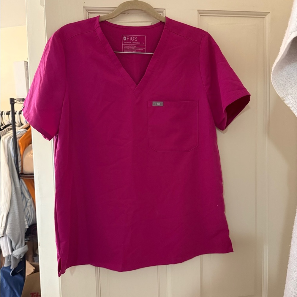 Figs Raspberry sorbet Scrub Top and Bottoms
